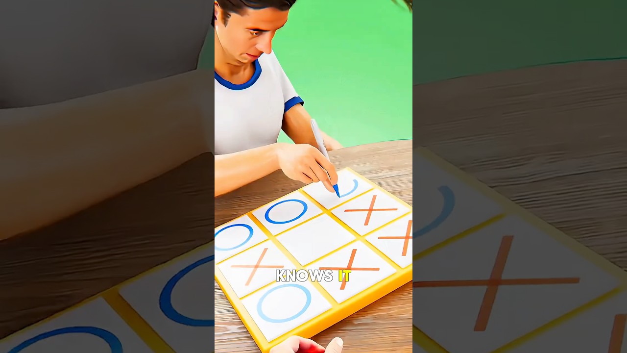 How to Win Tic-Tac-Toe Every Time😱