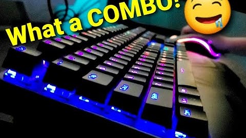 60-sec Havit Unboxing (RGB Gaming KB & Mouse Combo)