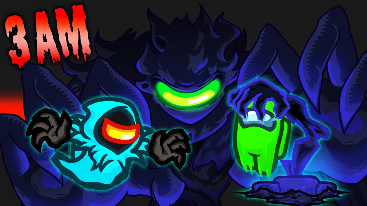 НЕ играйте в Among Us в 3 часа ночи... (Страшно)