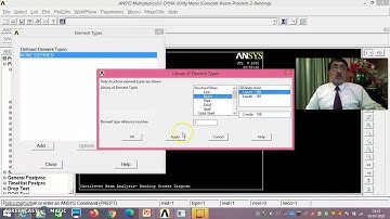 Cantilever Beam Analysis- Demo -Using Ansys Mechanical APDL -Problem -2 Session -2