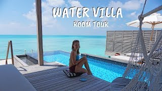 Maldives Water Villa Room Tour