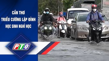 Cần Thơ: Triều cường lập đỉnh, học sinh nghỉ học | PTQ