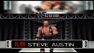 WWF WrestleMania 2000 - Stone Cold Steve Austin Entrance (Raw Arena) Nintendo 64