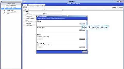 How to create a trend in the Metasys® Site Management Portal