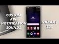 How To Set Custom Notification Sounds For Different Apps On Samsung Galaxy S23 S 