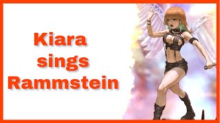 Takanashi Kiara sings "DU hast" from Rammstein