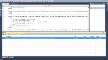 Notepad Series Part 2: Adding More Advanced Features - Font, Color, and The About Box