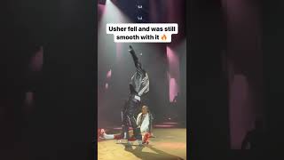 Usher fall smooth on roller skates