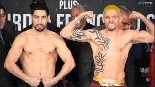 DANNY GARCIA VS IVAN REDKACH - FULL WEIGH IN AND FACE OFF VIDEO I SHOWTIME BOXING