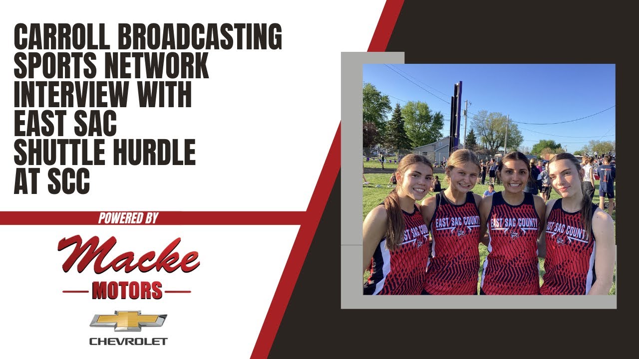 Carroll Broadcasting Sports Network interview with the East Sac Shuttle Hurdle at SCC in 2026