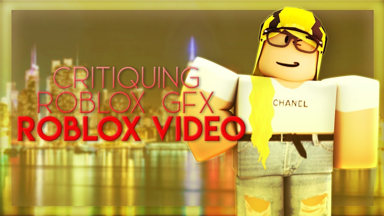 Critiquing Roblox Speed GFX  Videos Roblox  Video YouTube
