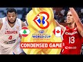 Lebanon Vs Canada Full Game Highlights FIBA Basketball World Cup 2023 