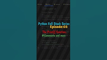 Write Your First Python Program in 30 Seconds (Episode 3: Python Full Stack Series) #python
