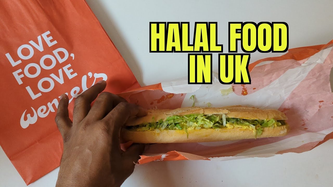Halal Chicken Coronation Chicken Baguette - Wenzel's the Bakers in London UK