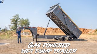 Gas Powered WDT Dump Trailer Walk Around!  | Diamond C