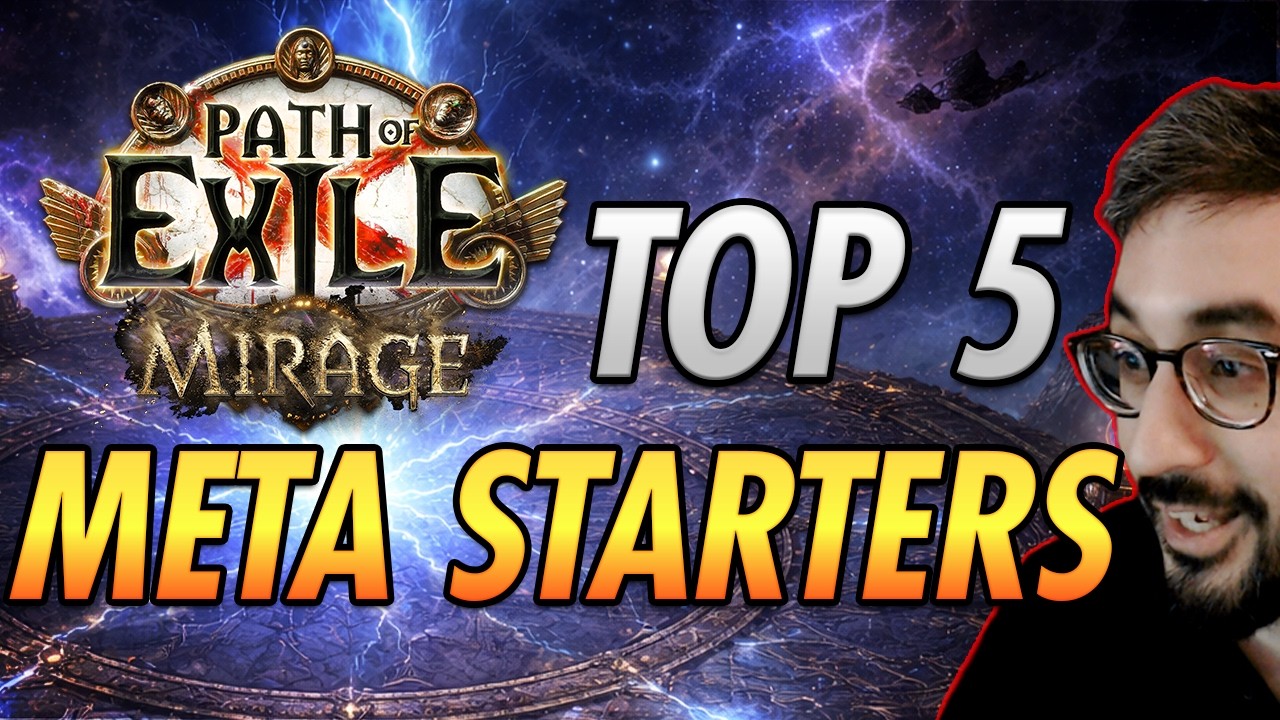 Top 5 Meta League Starters — PoE 3.28 Mirage