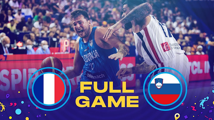 France v Slovenia | Full Basketball Game | FIBA EuroBasket 2022
