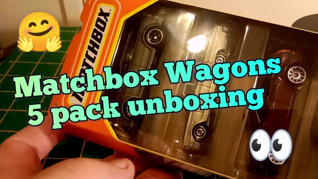 Matchbox Wagon 5 pack matchbox diecast wagon YouTube