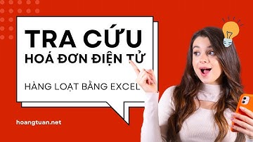 🧾File Excel Tra cứu trạng thái Hoá đơn hàng loạt từ Hệ thống hóa đơn điện tử #v389