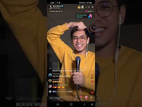 Khai Bahar - Seribu Kemanisan (Siti Nurhaliza) Tiktok LIVE 11/12/2022