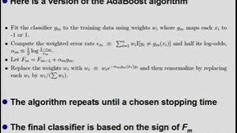 Statistical Aspects of Data Mining (Stats 202) Day 13