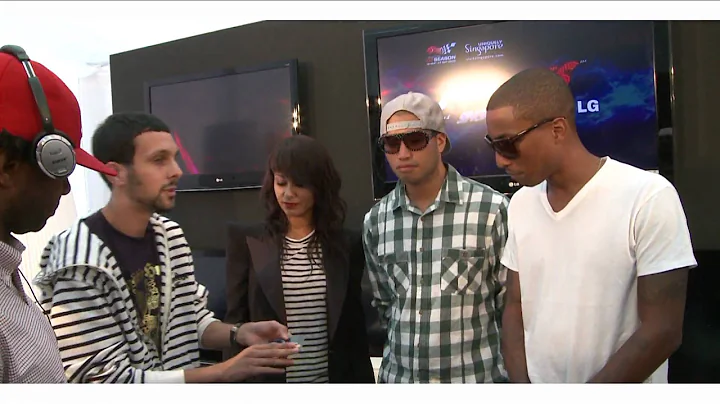 Dynamo freaks out Pharrell!
