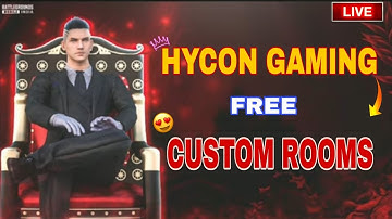 AAOO 1V1 TDM  CUSTOM ROOMS BGMI LIVE STREAM Hycon Gaming
