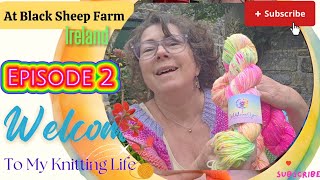 My Knitting Life episode 2. Bonfire Tee,  Rainbowgan Cardigan & more! 