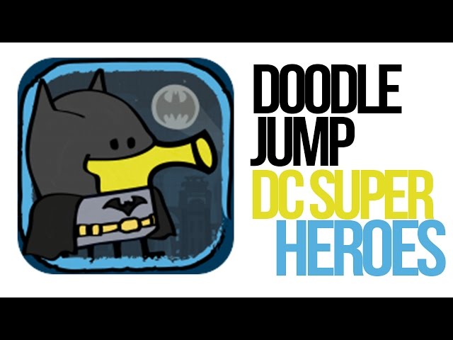 DOODLE JUMP DC SUPER HEROES (iPhone Gameplay Video) 