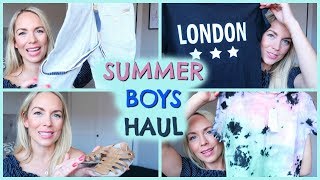 BOYS HAUL FOR SUMMER FROM ZARA KIDS, H & M, NEXT   |  EMILY NORRIS