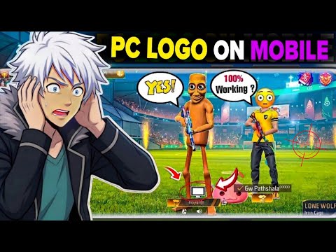 Pc Logo On Mobile Trick 🤯🔥 Free Fire Mobile Me Pc Logo Kaise Laye ? 😍 Gw Pathshala 