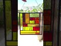 Витражные панели для окна - ловцы солнца. #stainedglass #витражи #suncatcher