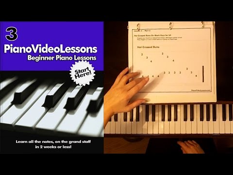 A 3 Your First Song  Hand Technique  Beginner Piano Video Lessons   Lesson 3