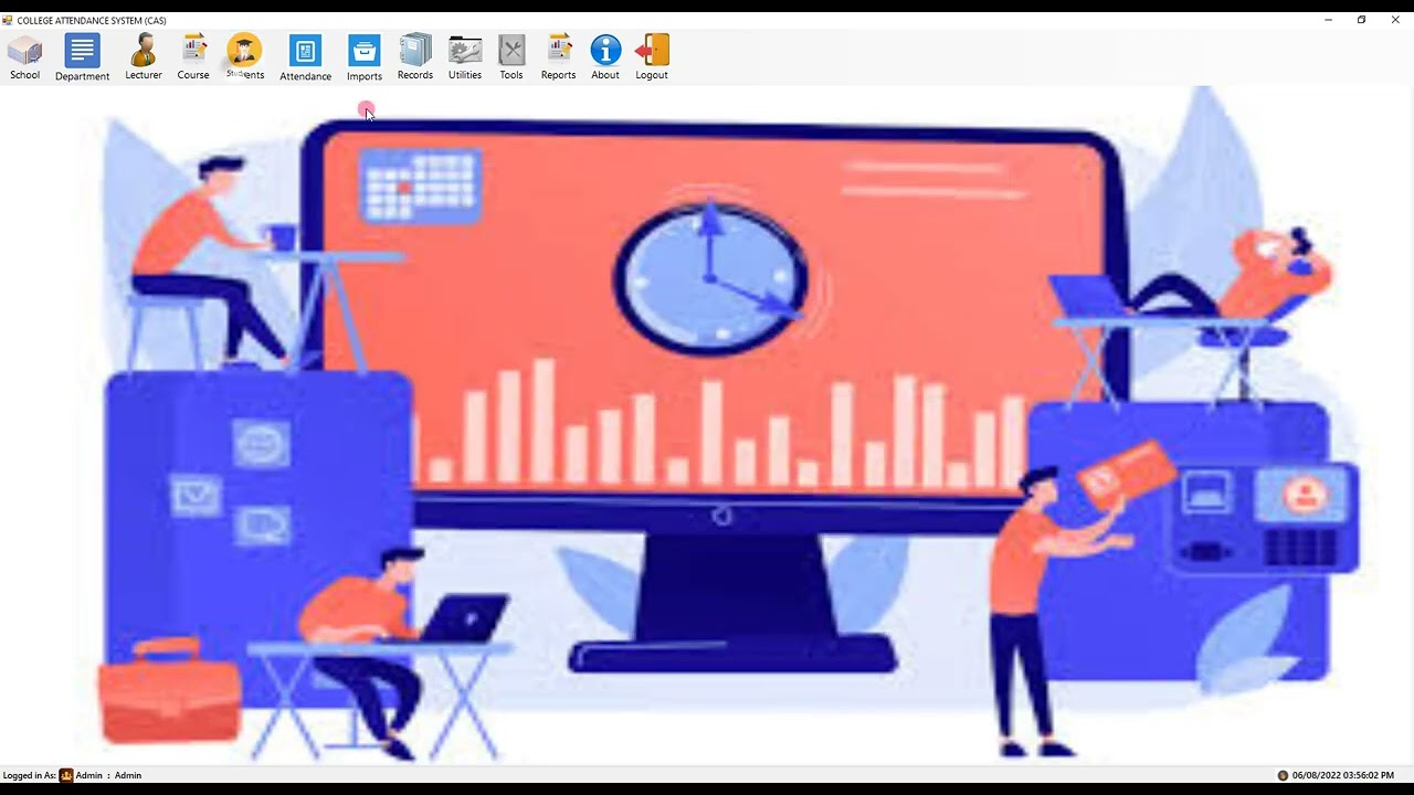 College Attendance System CAS in VB NET and MSSQL DEMO