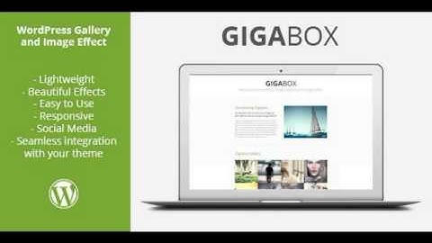 Preview Gigabox - Responsive WP Gallery Image Effect