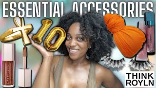 10 Essential ACCESSORIES| Jewelry, Makeup, Hair + Fasion | Collab w/ @PinkLadyT06