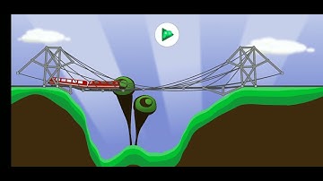X construction level 8 // Bridge construction // Train simulator // Android gameplay
