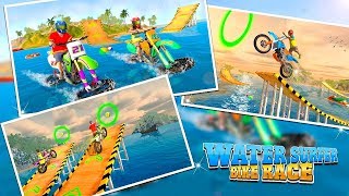 Water Surfer Motorbike Stunts Gameplay screenshot 2