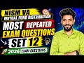 NISM VA Mutual Fund Distribution Exam Most Repeated Questions 2026 | Mock Test 12