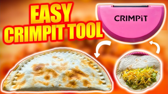 CRIMPiT Wrap A Crimper for Wraps - Create Burritos, Calzones, Enchiladas,  Kebabs, Pasties & More - Start Enjoying Wraps Like You've Never seen Them  Before - Made in The UK Kitchen - Cheapest prices!