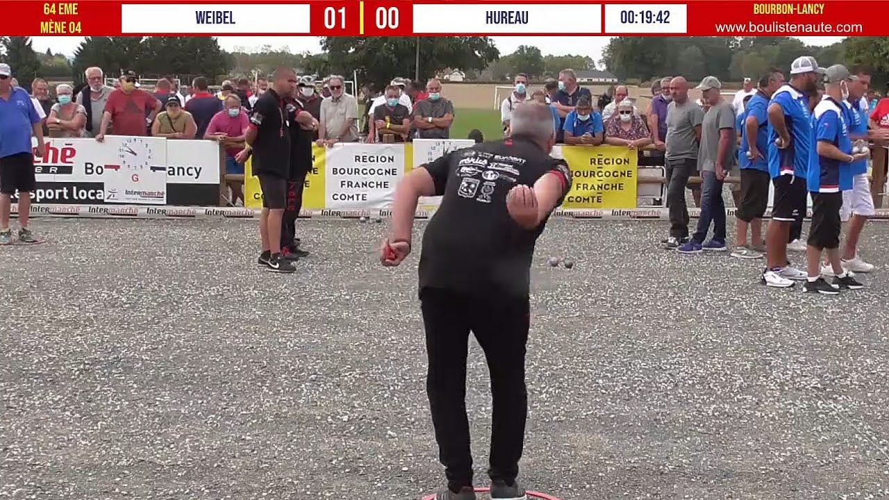 Miniature : 64ème WEIBEL vs HUREAU : National à pétanque de Bourbon-Lancy 2020