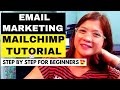 EMAIL MARKETING STEP BY STEP GUIDE - EMAIL MARKETING FOR BEGINNERS| MAILCHIMP TUTORIAL