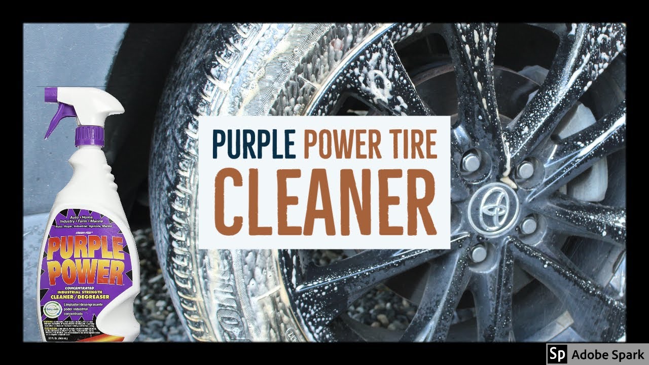 Purple Power Tire Cleaner Review 