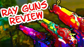 HOW GOOD ARE THE RAY GUNS IN ALPHA OMEGA - Ray Gun MK II Variants Review (Black Ops 4 Zombies)