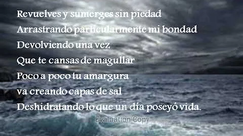 Sois como el Mar (You're like the Sea)