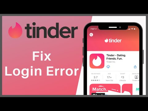 How To Fix Login Error In Tinder | Solve Tinder Login Issue