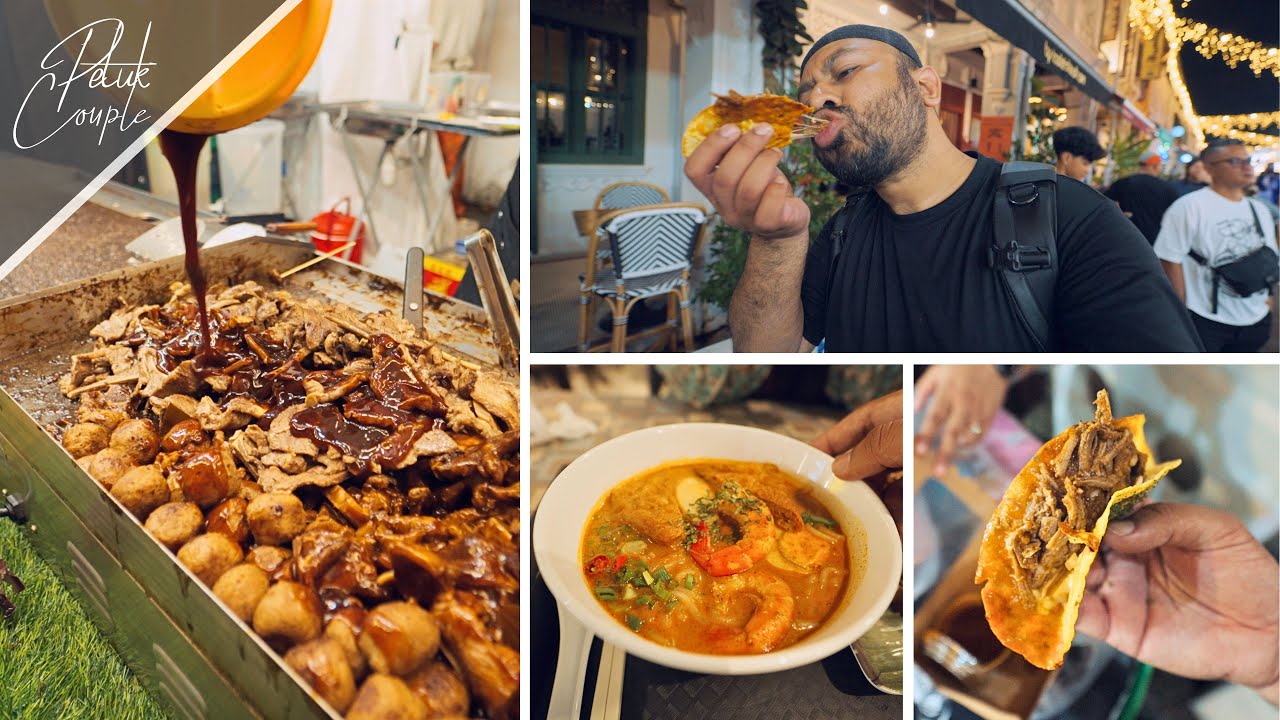 🔥 This Is What HALAL Street Food in Singapore Looks Like! 😍 || Our First Time in Singapore 🇸🇬 Ep.01