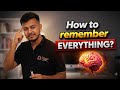 Trick to remember everything!!