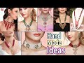 Hmm... Try This DiY Necklace For Designer Outfits Like Gowndress, CropTops, ChaniyaCholi, Saree Etc.