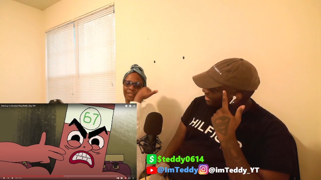 MOM reacts to Ketchup vs Mustard Rap Battle Rap Off YouTube